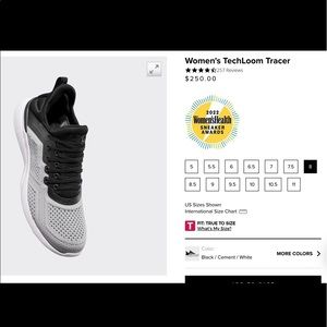 APL Sneakers: Women’s TechLoom Tracer Cement/Black/White, Size 8, Brand New